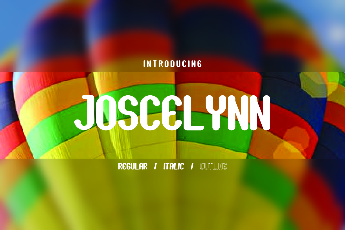 Joscelynn font